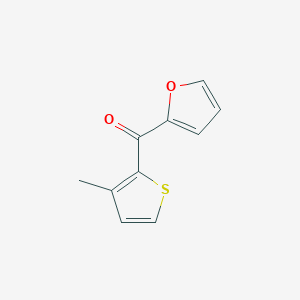 molecular formula C10H8O2S B7865365 2-(3-Methyl-2-thenoyl)furan 