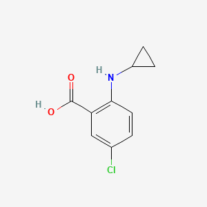 5-Chloro-2-cyclopropylamino-benzoic acid