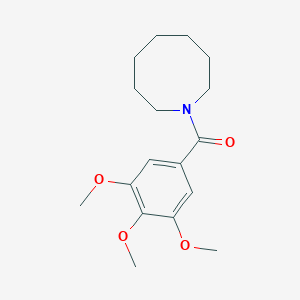 molecular formula C17H25NO4 B078660 Trocimine CAS No. 14368-24-2