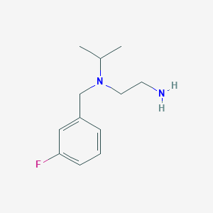 molecular formula C12H19FN2 B7866158 N*1*-(3-Fluoro-benzyl)-N*1*-isopropyl-ethane-1,2-diamine 