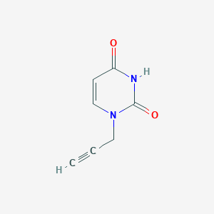 molecular formula C7H6N2O2 B7866271 1-(Prop-2-yn-1-yl)pyrimidine-2,4(1h,3h)-dione 