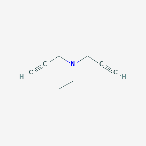 molecular formula C8H11N B078667 N-ethyl-N-prop-2-ynylprop-2-yn-1-amine CAS No. 13002-92-1