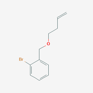 molecular formula C11H13BrO B7867231 2-Bromobenzyl-(3-butene)ether 