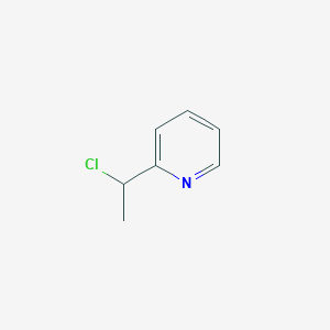B078673 2-(1-Chloroethyl)pyridine CAS No. 10445-92-8