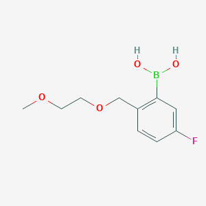 (5-Fluoro-2-((2-methoxyethoxy)methyl)phenyl)boronic acid