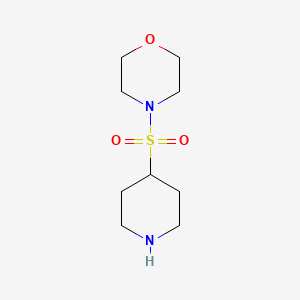 Morpholine, 4-piperidinosulfonyl-