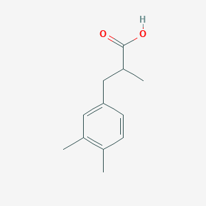 3-(3,4-Dimethylphenyl)-2-methylpropanoic acid
