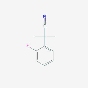 2-(2-Fluorophenyl)-2-methylpropionitrile