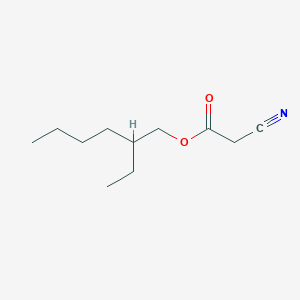 molecular formula C11H19NO2 B078674 2-Ethylhexyl cyanoacetate CAS No. 13361-34-7