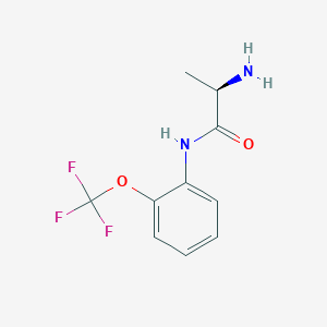 (2R)-2-amino-N-[2-(trifluoromethoxy)phenyl]propanamide