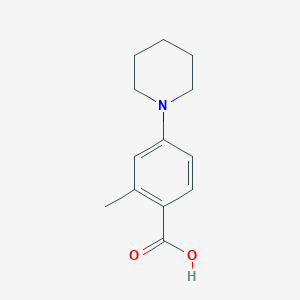 2-Methyl-4-(piperidin-1-yl)benzoic acid