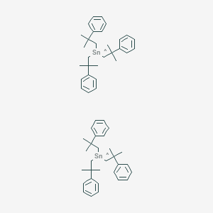 molecular formula C60H78Sn2 B078676 Hexaneophylditin CAS No. 13356-09-7