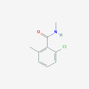 molecular formula C9H10ClNO B078681 2-chloro-N,6-dimethylbenzamide CAS No. 10511-78-1