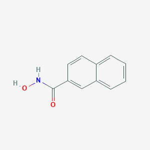 molecular formula C11H9NO2 B078682 N-Hydroxy-2-naphthalenecarboxamide CAS No. 10335-79-2