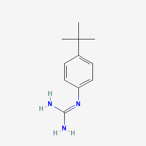 molecular formula C11H17N3 B7868361 1-(4-tert-Butylphenyl)guanidine 