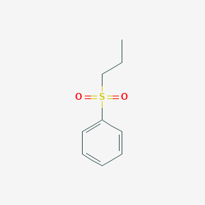 molecular formula C9H12O2S B078685 Benzene, (propylsulfonyl)- CAS No. 13596-75-3