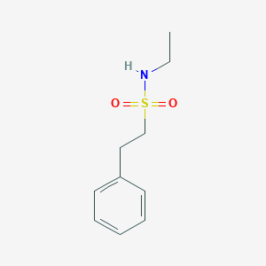 molecular formula C10H15NO2S B7868716 N-Ethylbenzeneethanesulfonamide CAS No. 95339-75-6