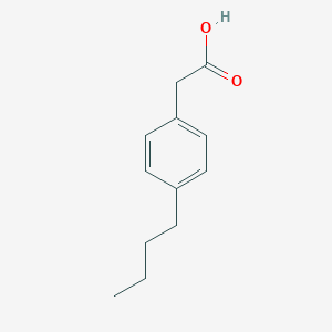 molecular formula C12H16O2 B078689 (4-Butylphenyl)acetic acid CAS No. 14377-19-6