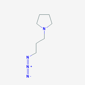 molecular formula C7H14N4 B7868984 1-(3-Azidopropyl)pyrrolidine 