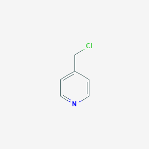 molecular formula C6H6ClN B078701 4-(Chloromethyl)pyridine CAS No. 10445-91-7