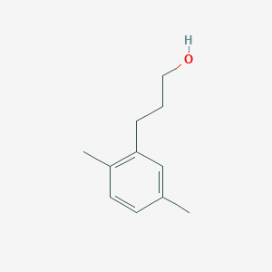 molecular formula C11H16O B7870768 Benzenepropanol, 2,5-dimethyl- CAS No. 27645-23-4