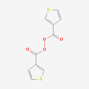 molecular formula C10H6O4S2 B078711 Bis(3-thienylcarbonyl) peroxide CAS No. 14596-82-8