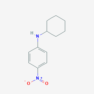 molecular formula C12H16N2O2 B078713 N-cyclohexyl-4-nitroaniline CAS No. 13663-59-7
