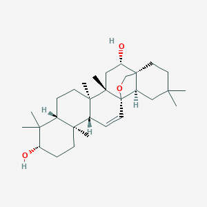 molecular formula C30H48O3 B078716 Saikogenin E CAS No. 13715-23-6