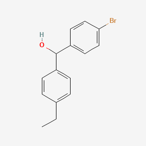 (4-Bromophenyl)(4-ethylphenyl)methanol