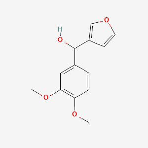 3,4-Dimethoxyphenyl-(3-furyl)methanol