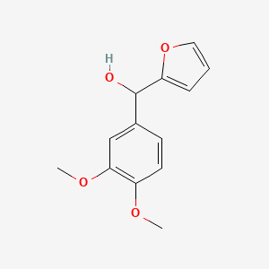 (3,4-Dimethoxyphenyl)(furan-2-yl)methanol