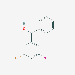 (3-Bromo-5-fluorophenyl)(phenyl)methanol