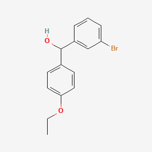 (3-Bromophenyl)(4-ethoxyphenyl)methanol