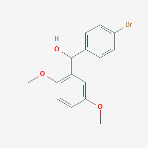 (4-Bromophenyl)(2,5-dimethoxyphenyl)methanol