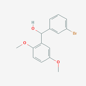 (3-Bromophenyl)(2,5-dimethoxyphenyl)methanol