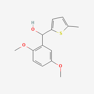 (2,5-Dimethoxyphenyl)(5-methylthiophen-2-yl)methanol