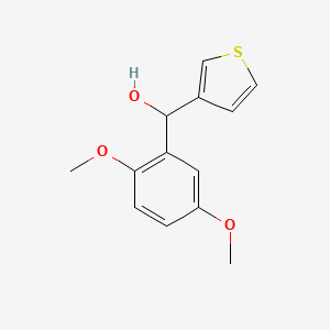 (2,5-Dimethoxyphenyl)(thiophen-3-yl)methanol