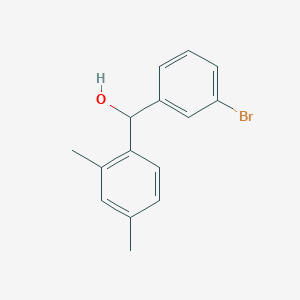 (3-Bromophenyl)(2,4-dimethylphenyl)methanol