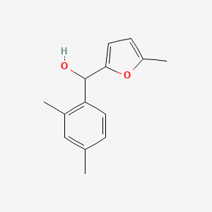 (2,4-Dimethylphenyl)(5-methylfuran-2-yl)methanol