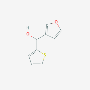 molecular formula C9H8O2S B7872095 furan-3-yl(thiophen-2-yl)methanol 