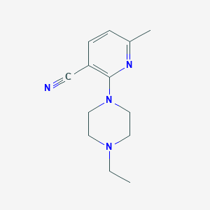 2-(4-Ethylpiperazin-1-yl)-6-methylpyridine-3-carbonitrile