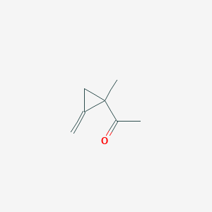 molecular formula C7H10O B078727 Ethanone, 1-(1-methyl-2-methylenecyclopropyl)-(9CI) CAS No. 15174-81-9