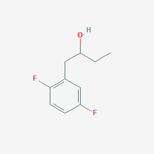 molecular formula C10H12F2O B7872746 1-(2,5-Difluorophenyl)butan-2-ol 