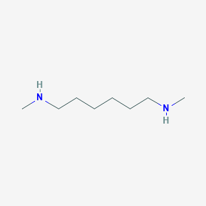 molecular formula C8H20N2 B078734 N,N'-Dimethyl-1,6-hexanediamine CAS No. 13093-04-4