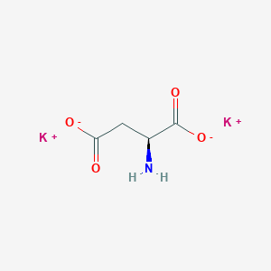 molecular formula C4H5K2NO4 B078735 Potassium L-aspartate CAS No. 14007-45-5
