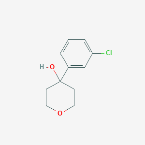 4-(3-Chlorophenyl)oxan-4-ol