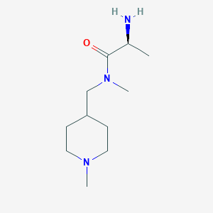 (S)-2-Amino-N-methyl-N-(1-methyl-piperidin-4-ylmethyl)-propionamide