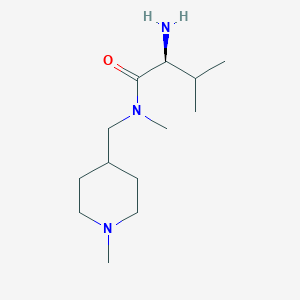 (S)-2-Amino-3,N-dimethyl-N-(1-methyl-piperidin-4-ylmethyl)-butyramide