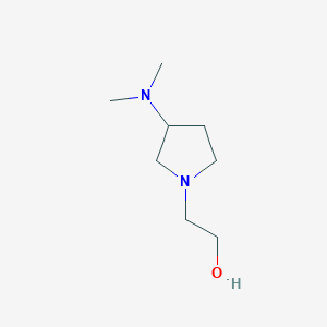 2-(3-Dimethylamino-pyrrolidin-1-yl)-ethanol