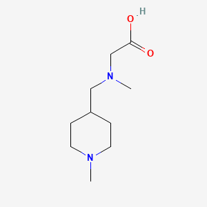 [Methyl-(1-methyl-piperidin-4-ylmethyl)-amino]-acetic acid
